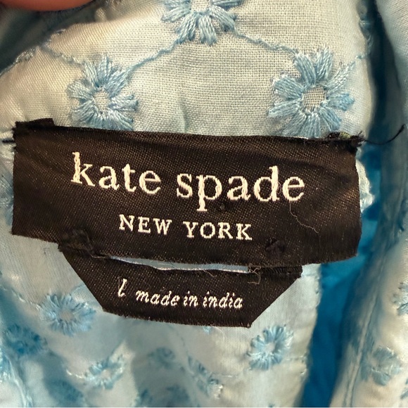 Kate Spade Eyelet Shirt Dress - Picture 8 of 10